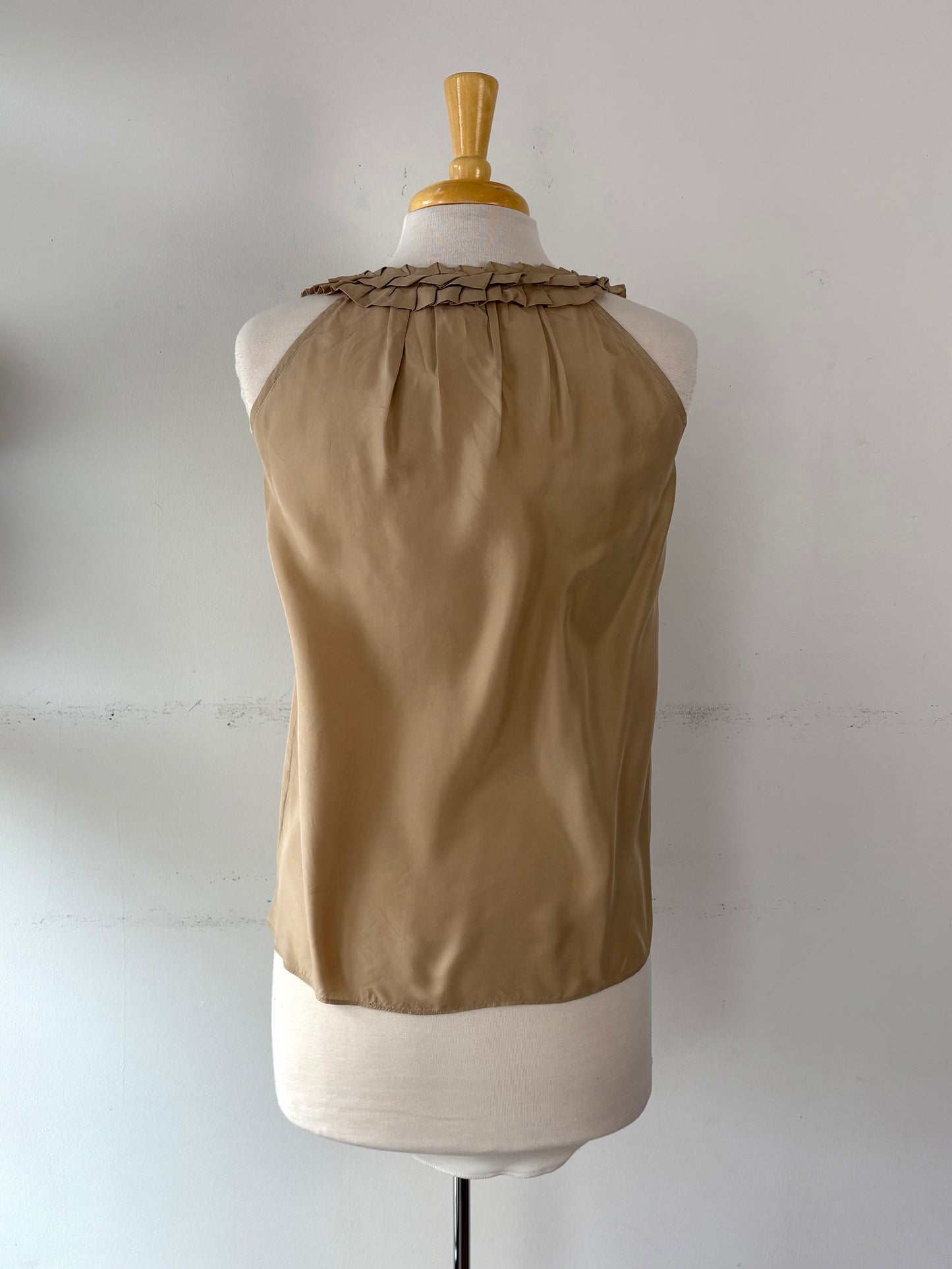 Camisole soie beige | NMIL-23 (S)