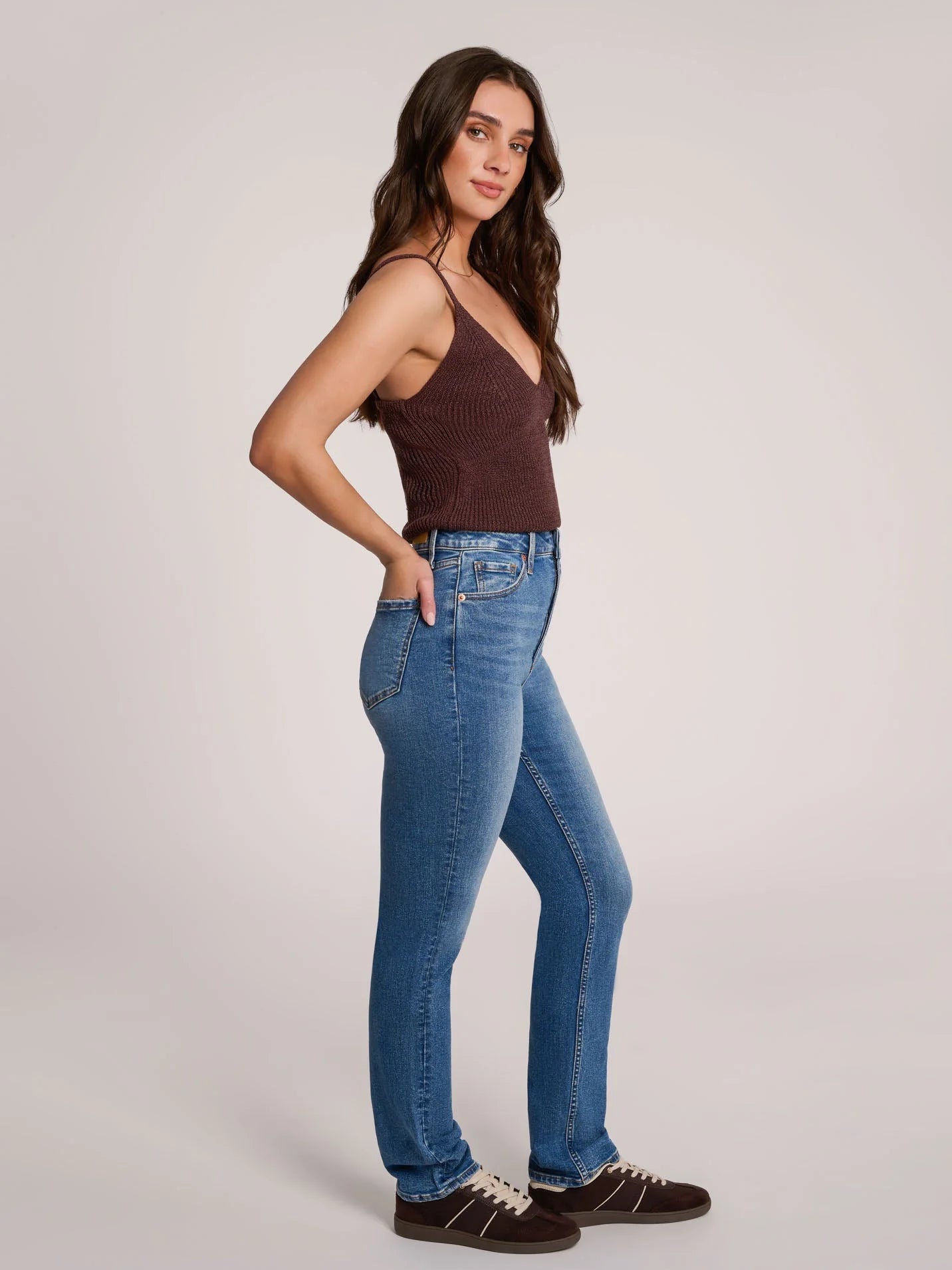 Jeans droit bleu| 2735 Denim Blue| Yoga Jeans