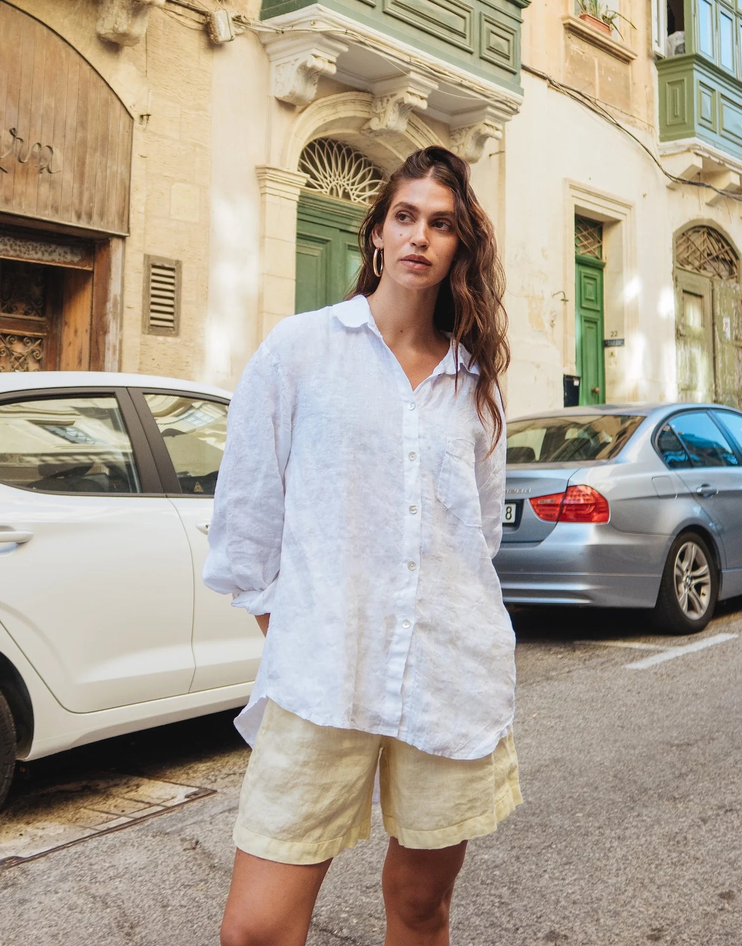 Chemise manches longues en lin | 2936 Elena | Yoga Jeans