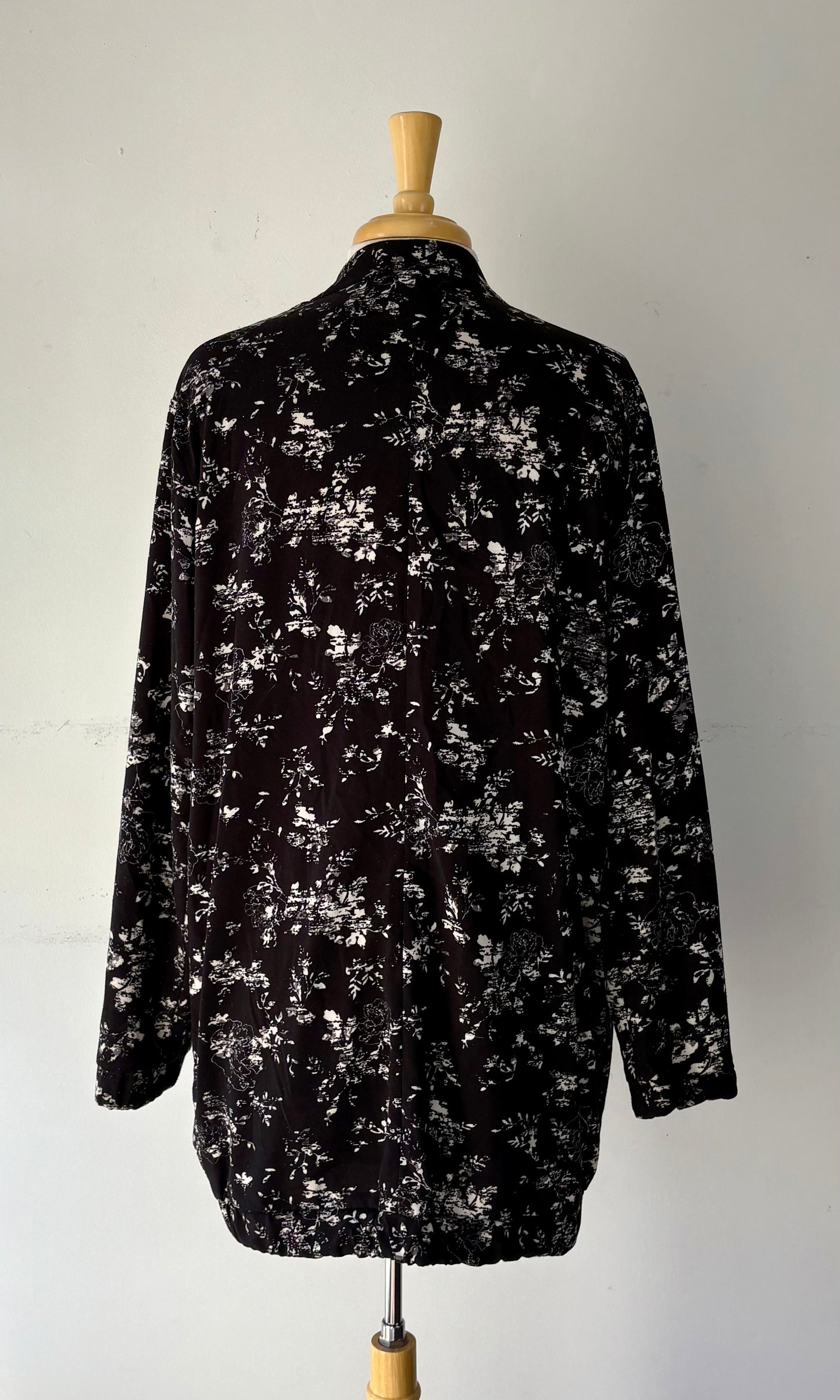 Veste légère noire/blanche | PINK-347 (M)