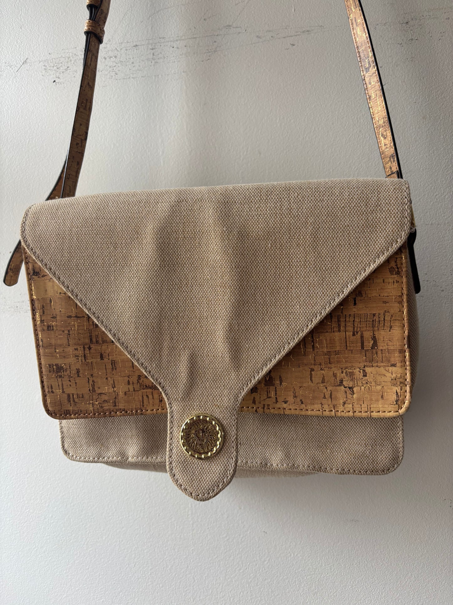 Sac beige et liège | PINK-313