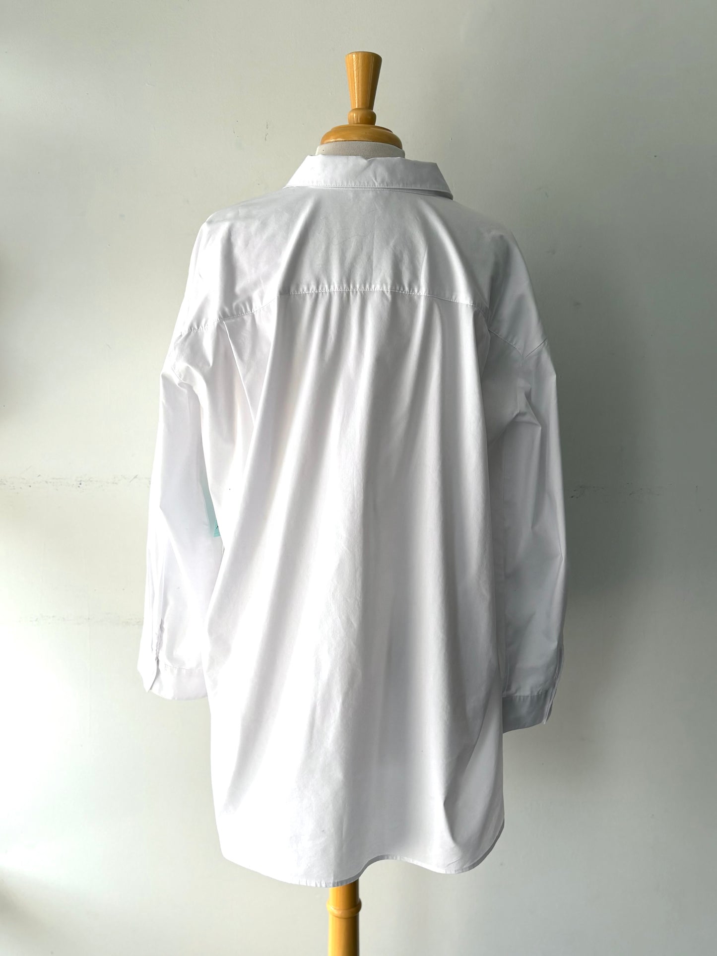 Chemise blanche, manche longue | ANSIM-05 (XXL)