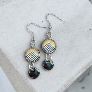 Boucle d'oreilles pendantes | MF-518 | M Fantaisies