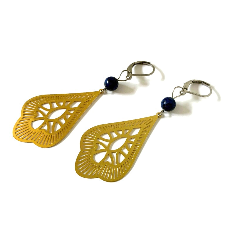 Boucle d'oreilles | Anchor Point | Alix et Coco