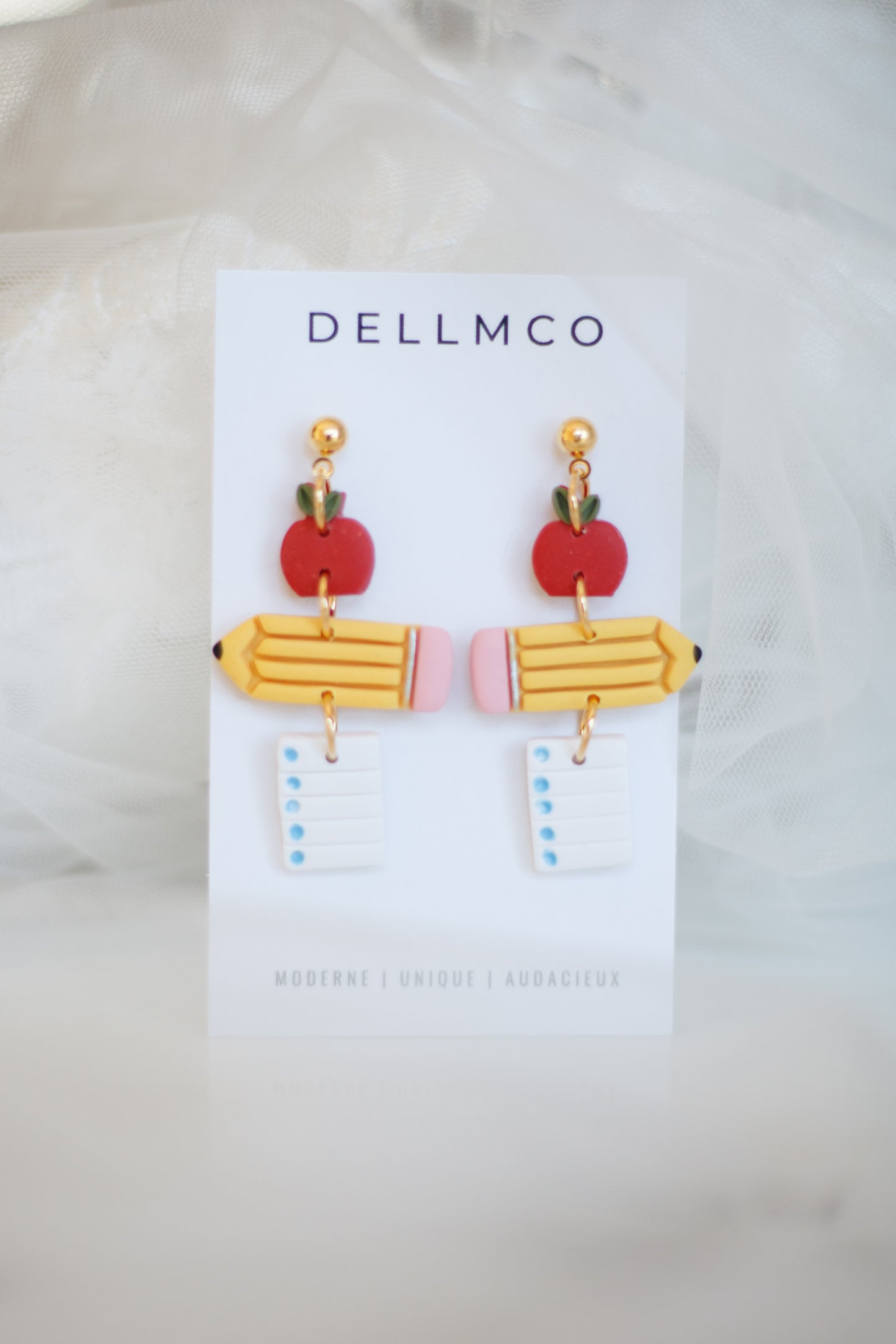 Boucles d'oreilles |Prof PCF | Dellmco