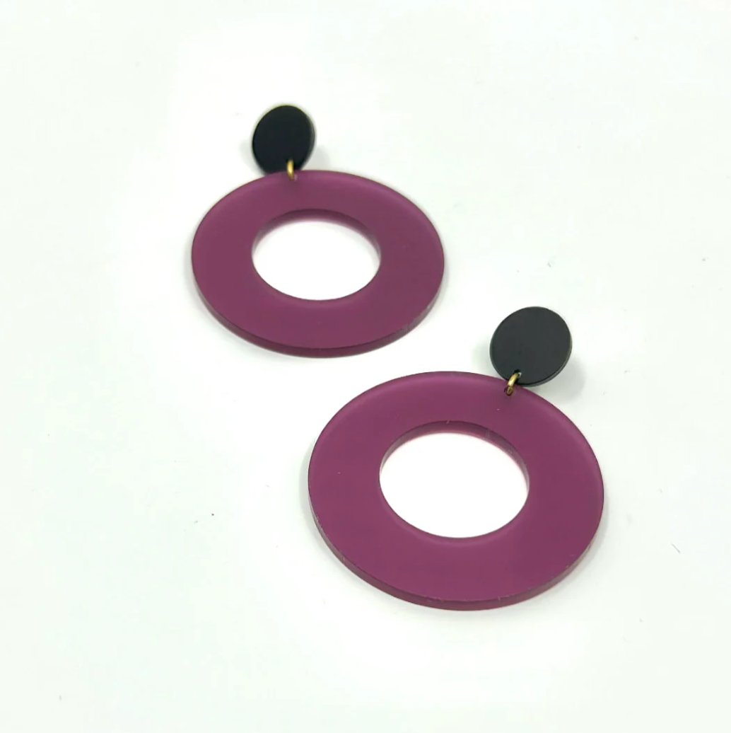 Boucles d'oreilles géométriques | Ida