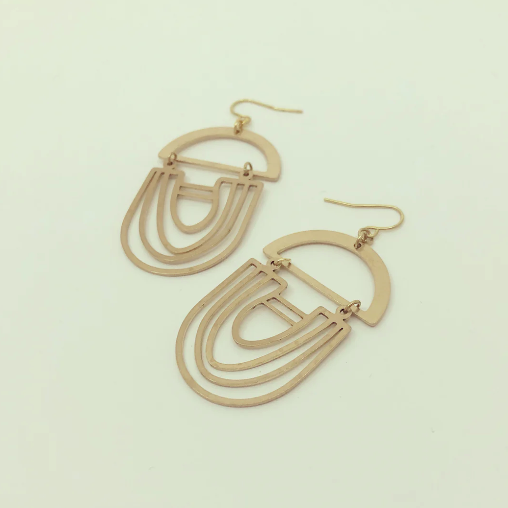 Boucles d'oreilles laiton | Sigg