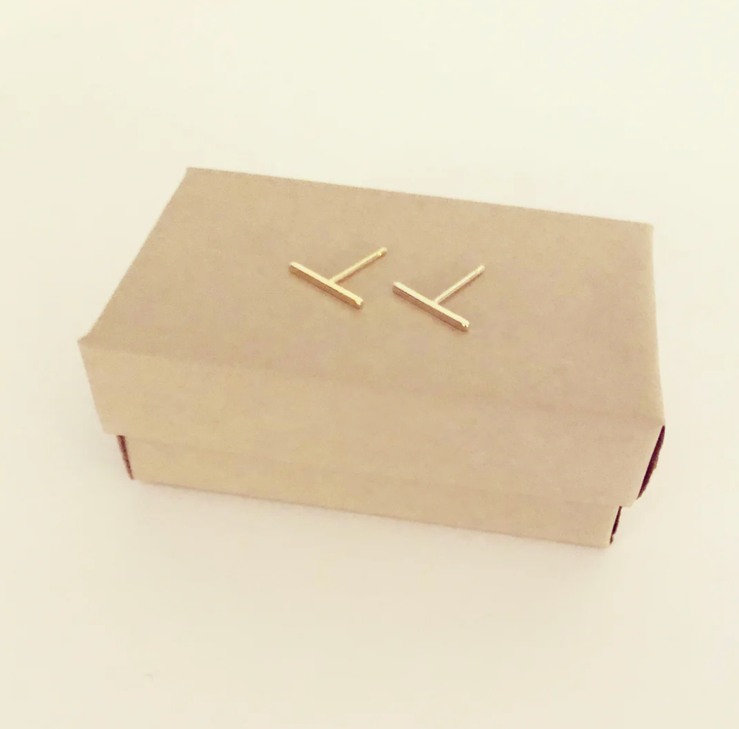 Boucles d'oreilles laiton | Linnu