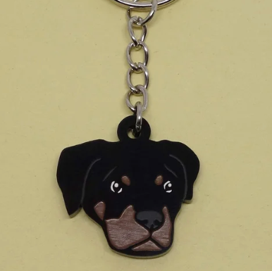 Lili1063| Porte-clés Rottweiler