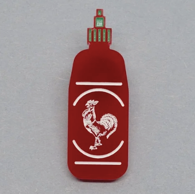 Epinglette Sauce piquante | Lili0891