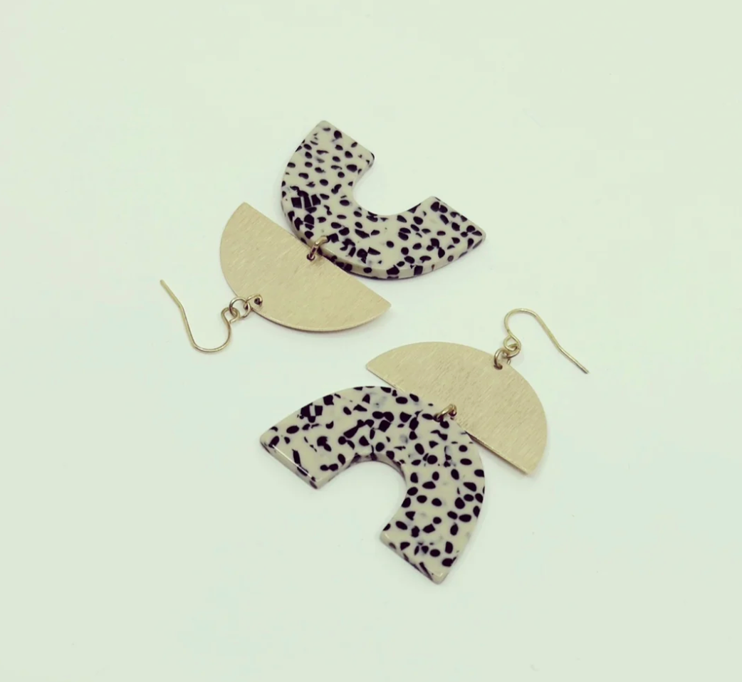 Boucles d'oreilles laiton | Rudd