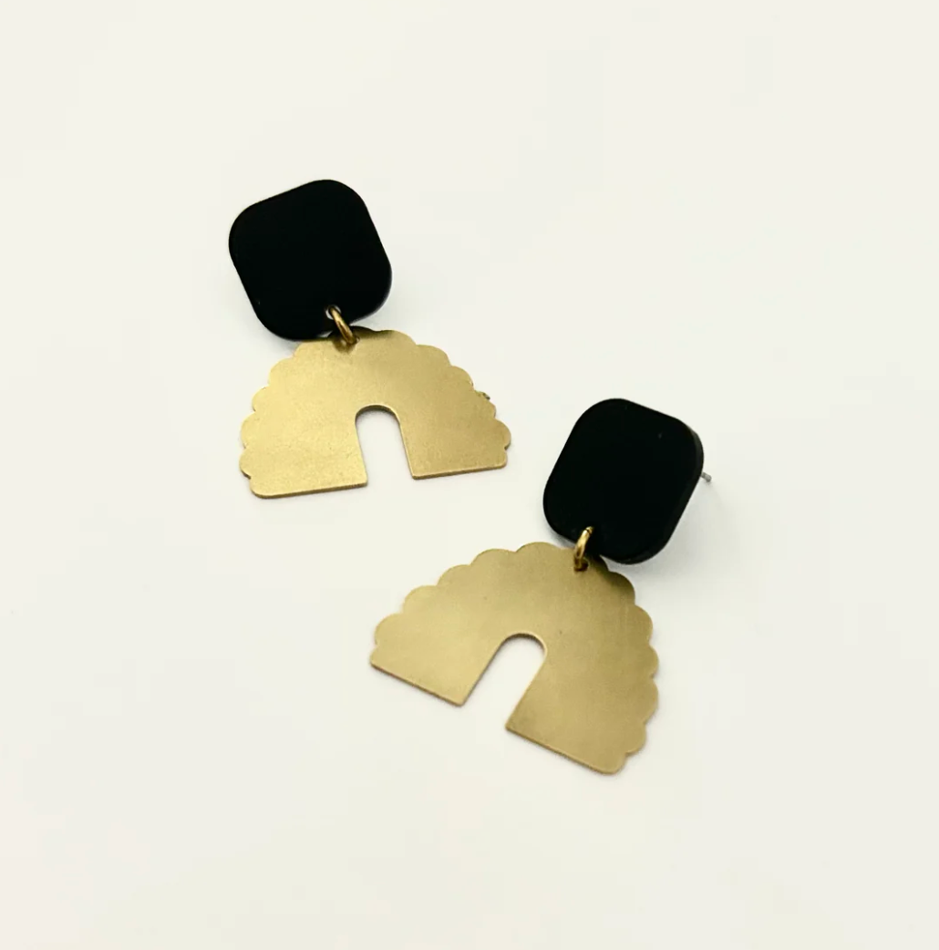 Boucles d'oreilles laiton | Marna