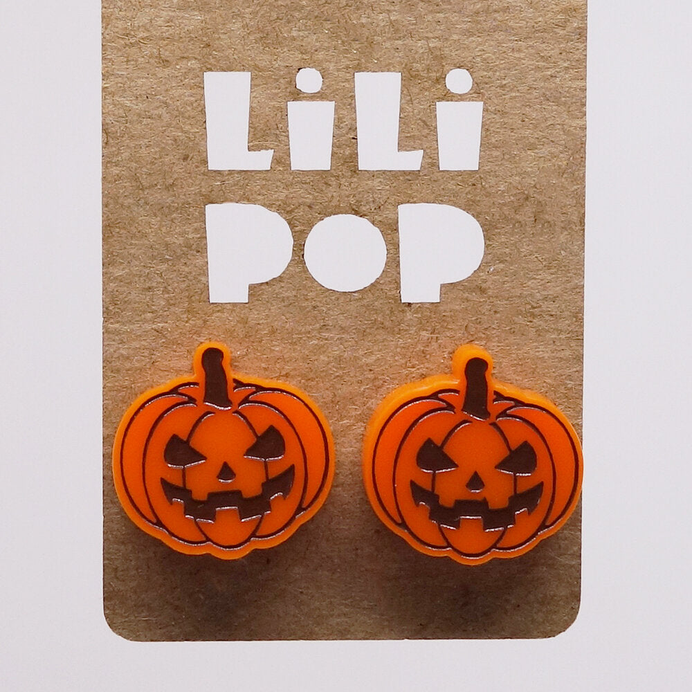 Boucles d'oreille Citrouille| Lili0228| Créations Lilipop