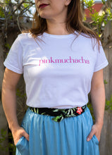 Charger l'image dans la galerie, T-Shirt blanc manches courtes PKM (Pinkmuchacha)