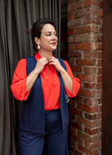 Charger l'image dans la galerie, Chemisier manches longues et noué à la taille | Dahlia (Pinkmuchacha)