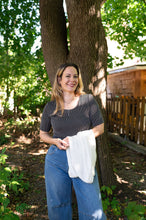 Charger l'image dans la galerie, Haut manche courte côtelé | Barbara (Pinkmuchacha)