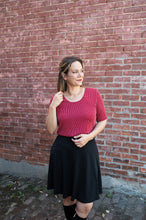 Charger l'image dans la galerie, Haut manche courte côtelé | Barbara (Pinkmuchacha)