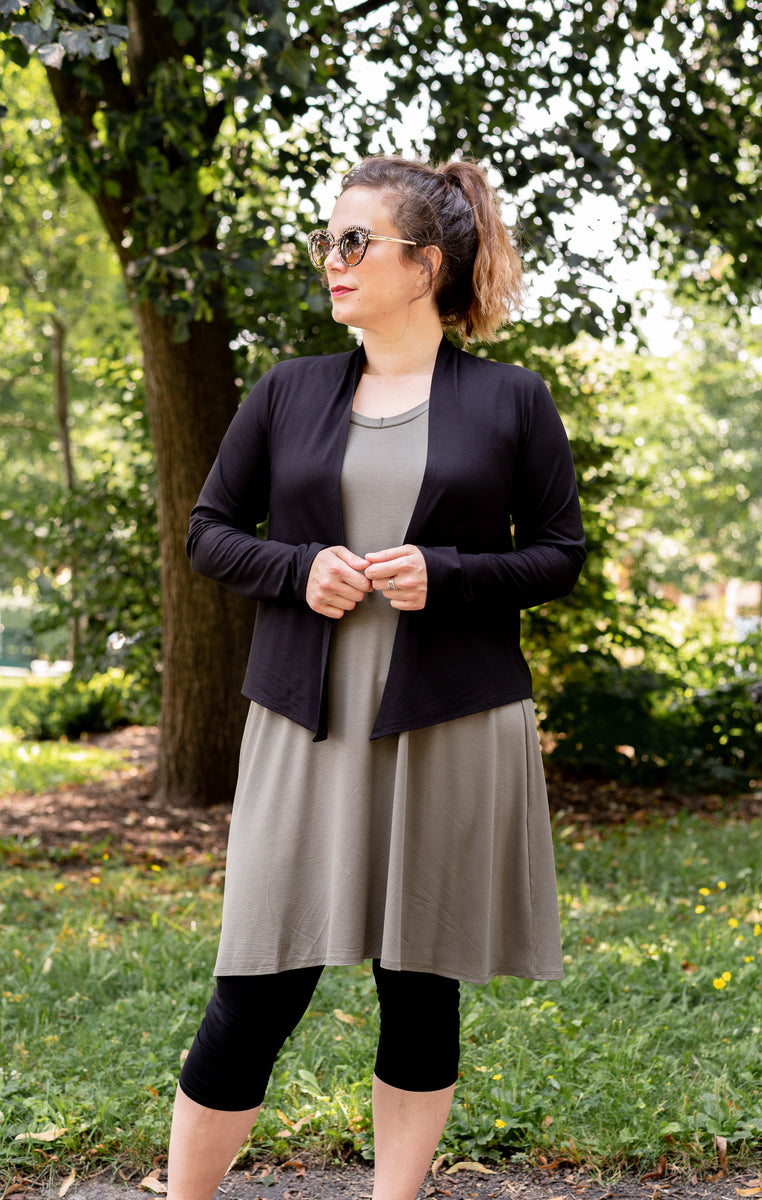 Veste Courte En Laine Cachemire Nice Connection - Marron - Taille M - Très Bon état Occasion