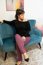 Charger l'image dans la galerie, Pantalon PDR extensible jambe droite | Amelia (Pinkmuchacha)