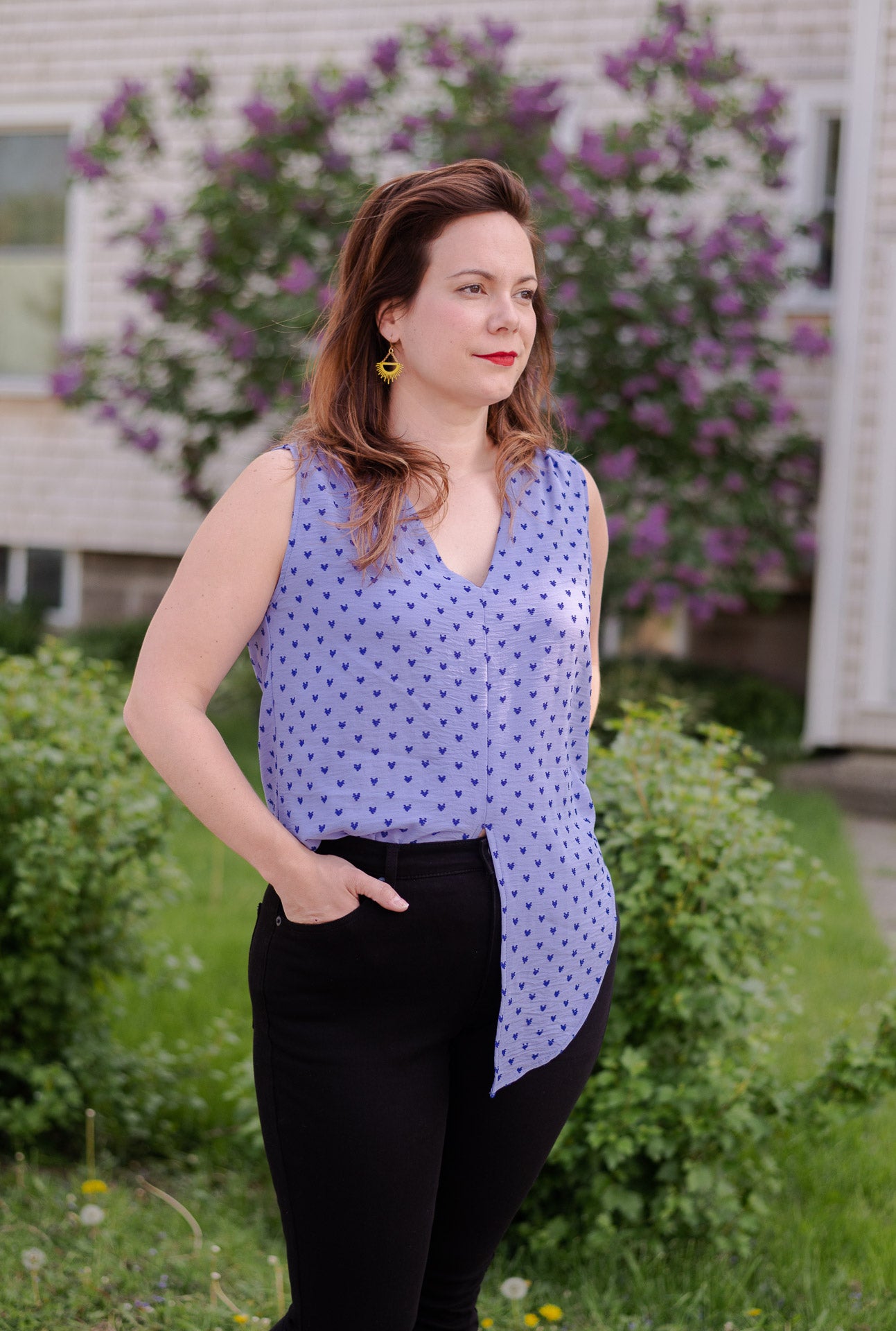 Chemisier sans manche | Angèle (Pinkmuchacha)k