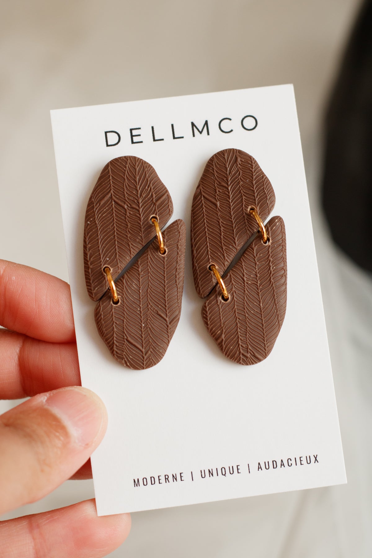Boucles d'oreilles |Diane| Dellmco