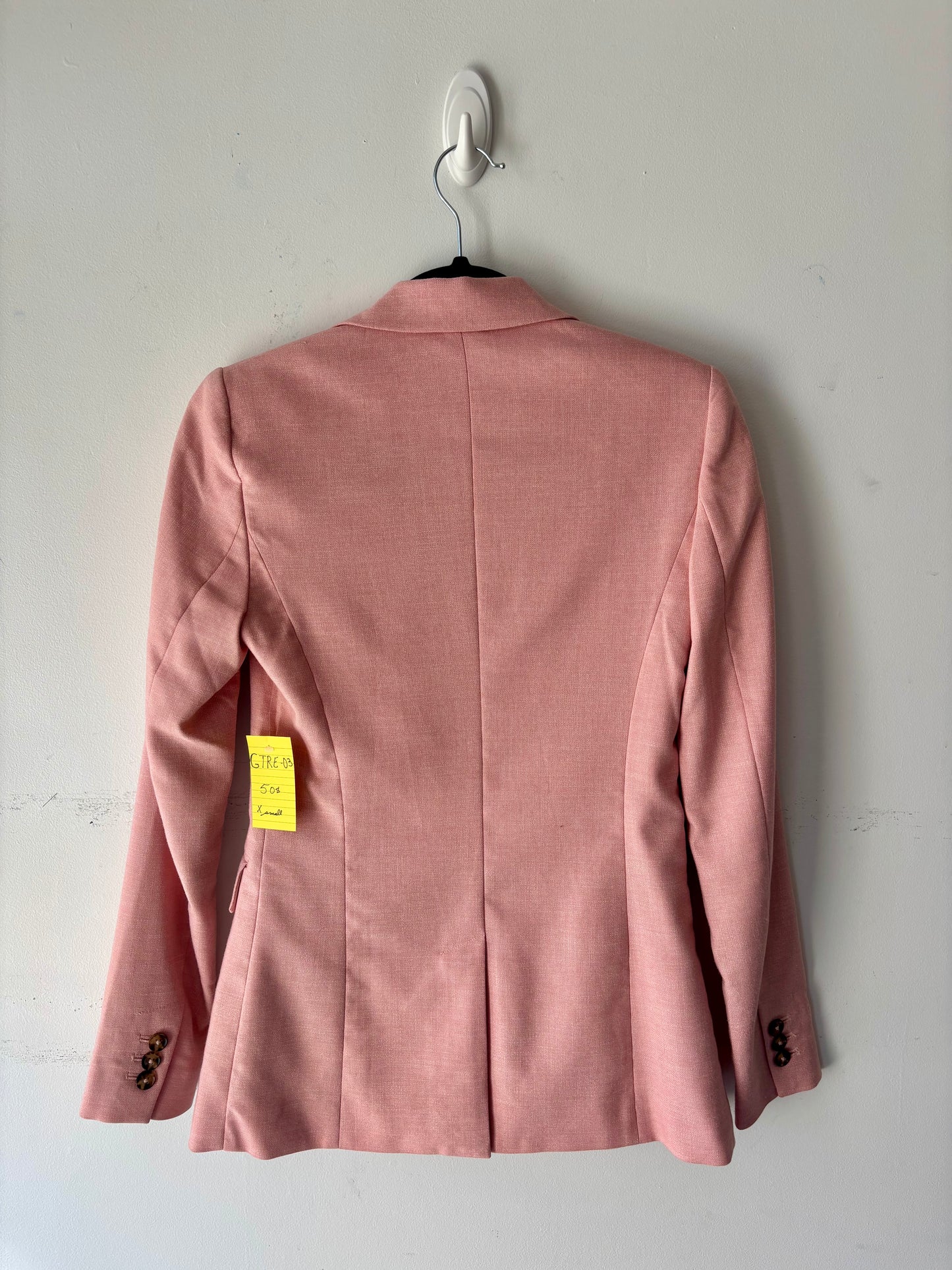 Veston rose pâle | GTRE-03 (XXS)