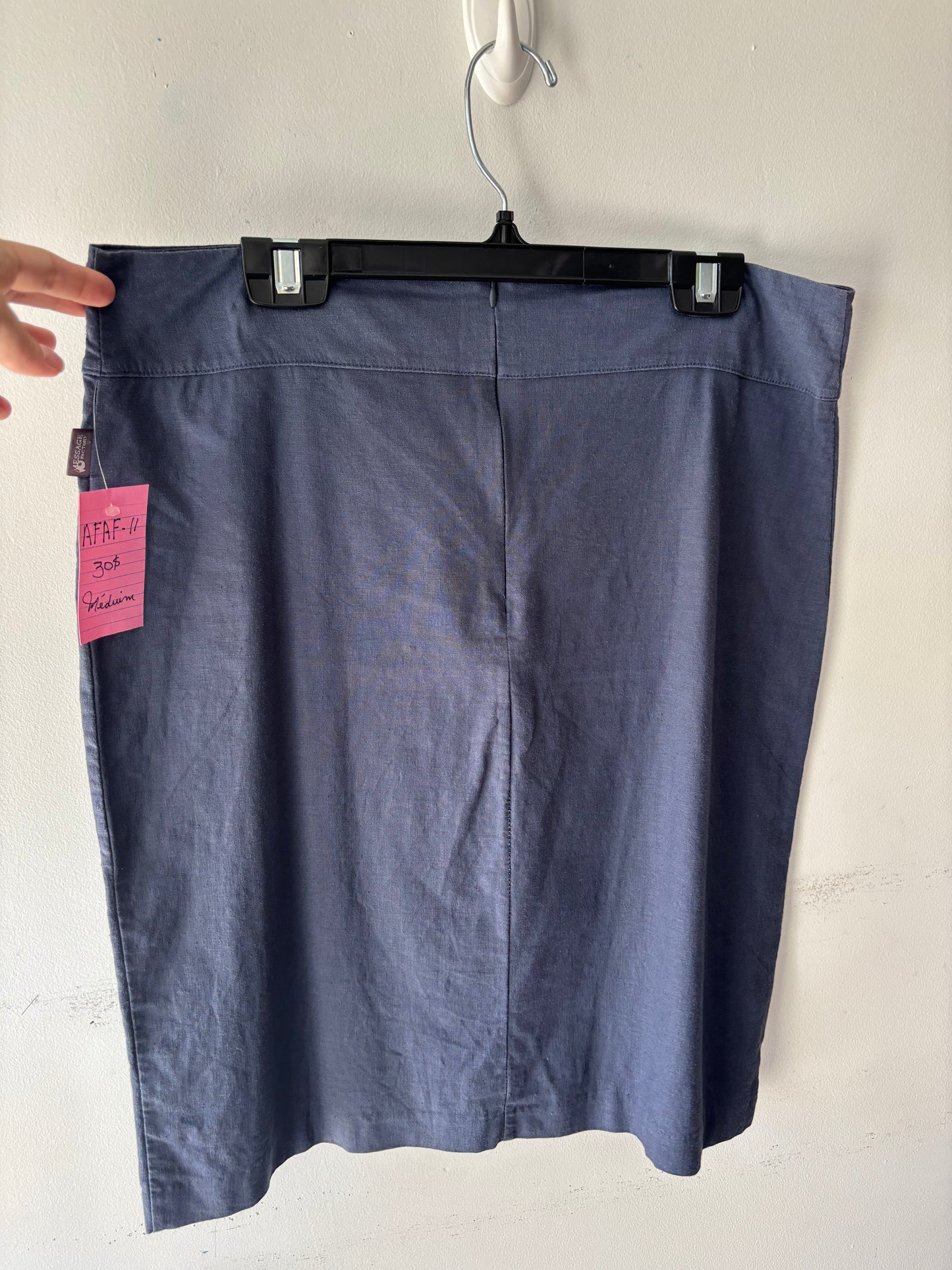 đ§Jupe bleue grise | AFAF-11 (M)