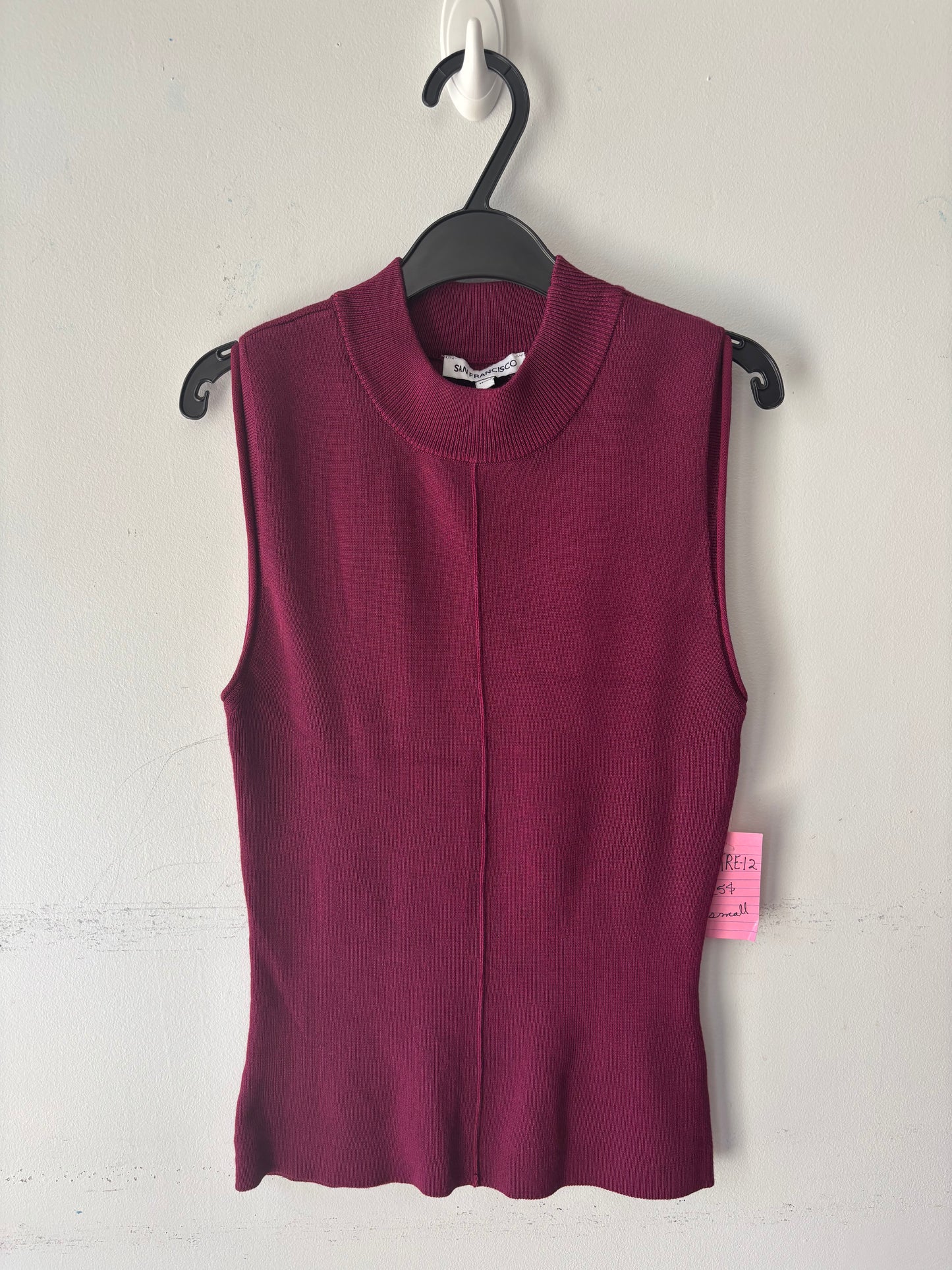 đ§Haut tricot bourgogne | MCTRE-12 (XS)