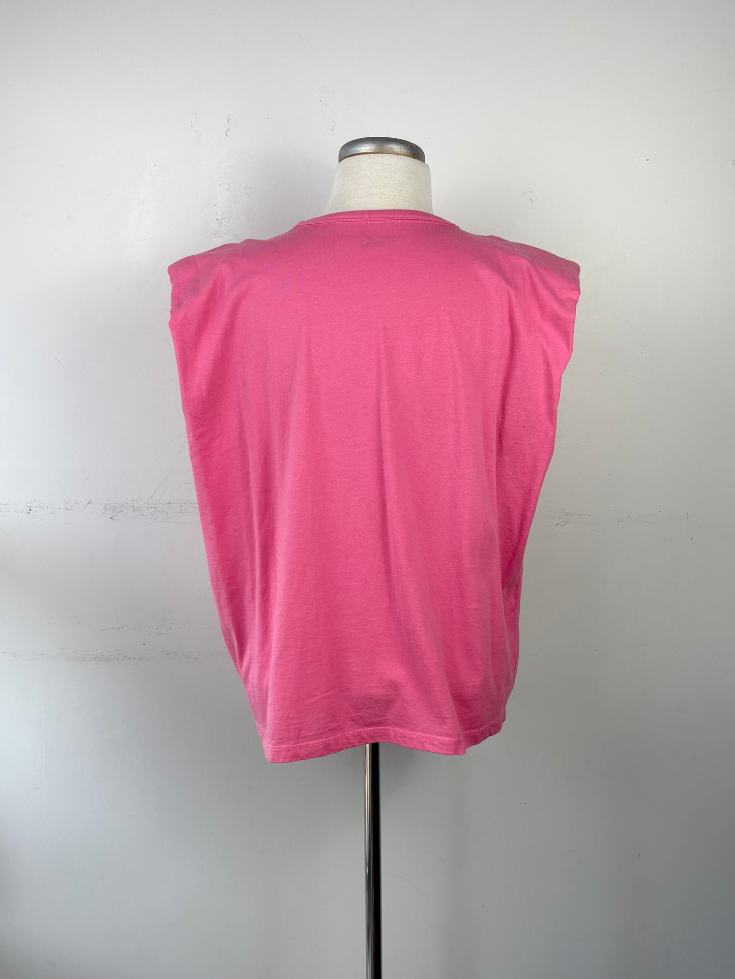 Haut rose pâle, encolure en rond, pas manche | LCLEB-70 (L)