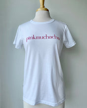 Charger l'image dans la galerie, T-Shirt blanc manches courtes PKM (Pinkmuchacha)