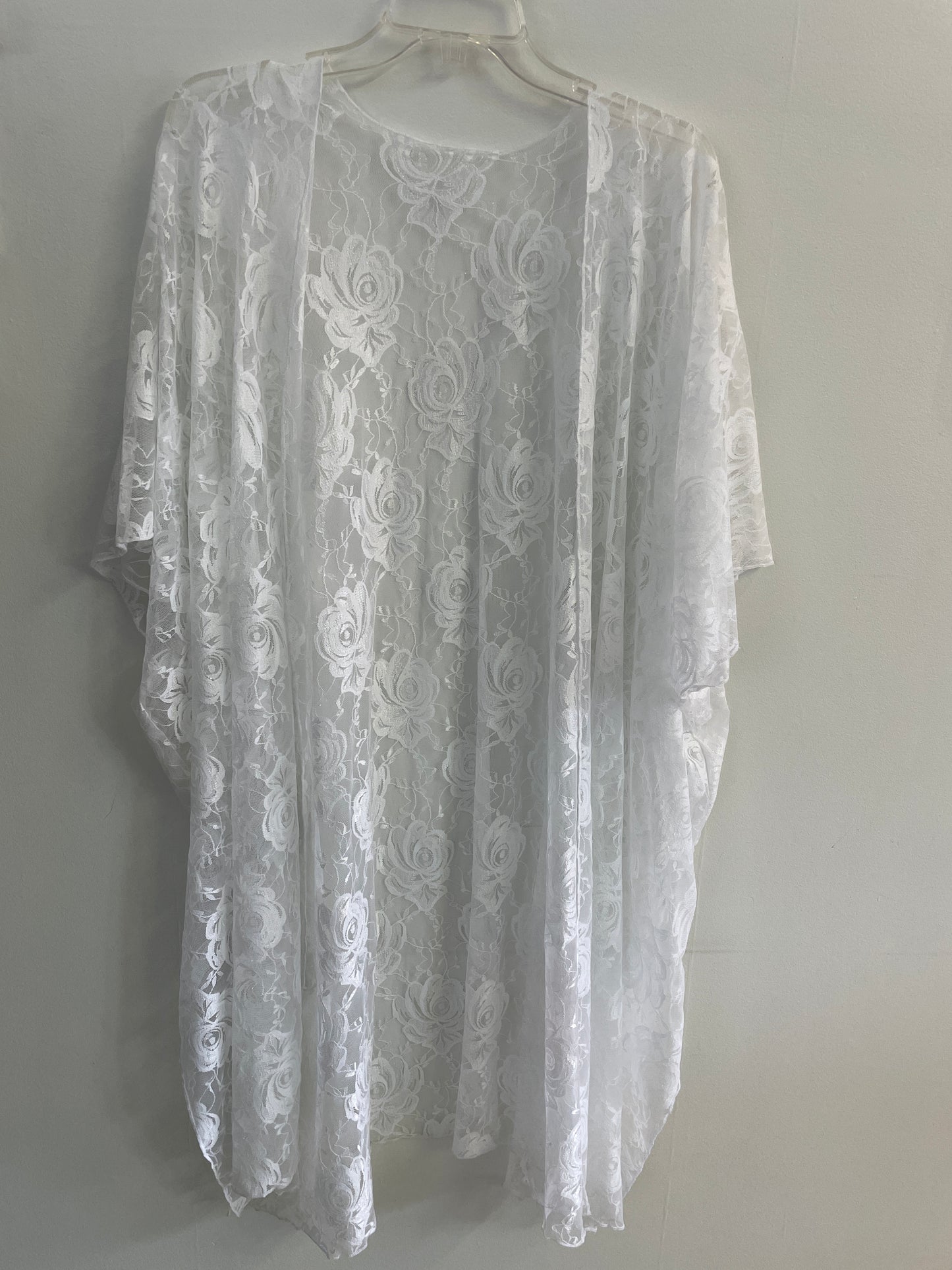 Éco Kimono long dentelle O/S