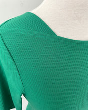 Charger l'image dans la galerie, Haut manche courte, encolure bateau carré | Esmée Rib (Pinkmuchacha)