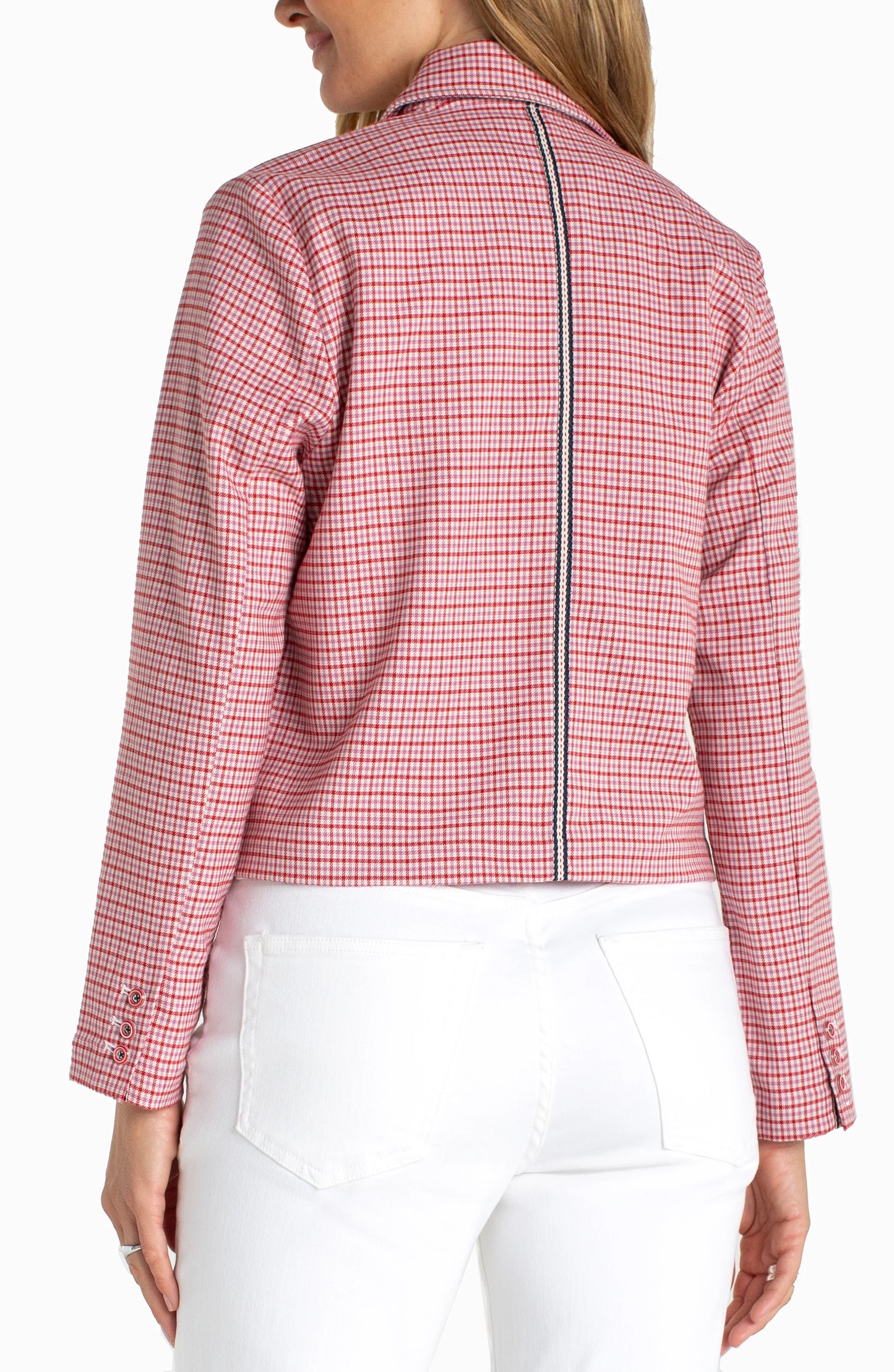 Blouson carreaux rouges| LM1C84TR03 |Liverpool
