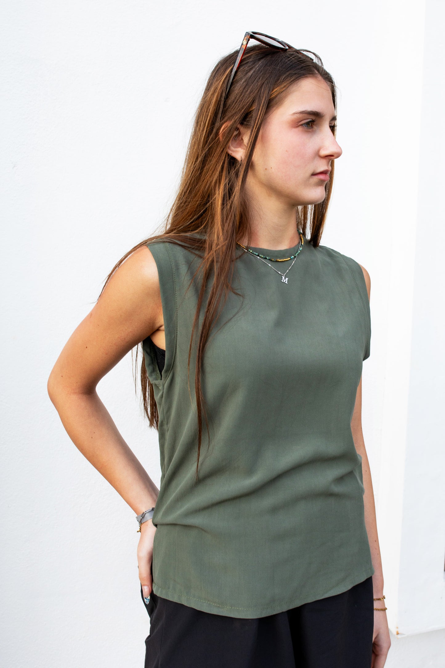 Haut sans manches box| Louve