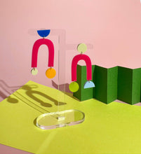 Charger l'image dans la galerie, Boucles d'oreilles collage