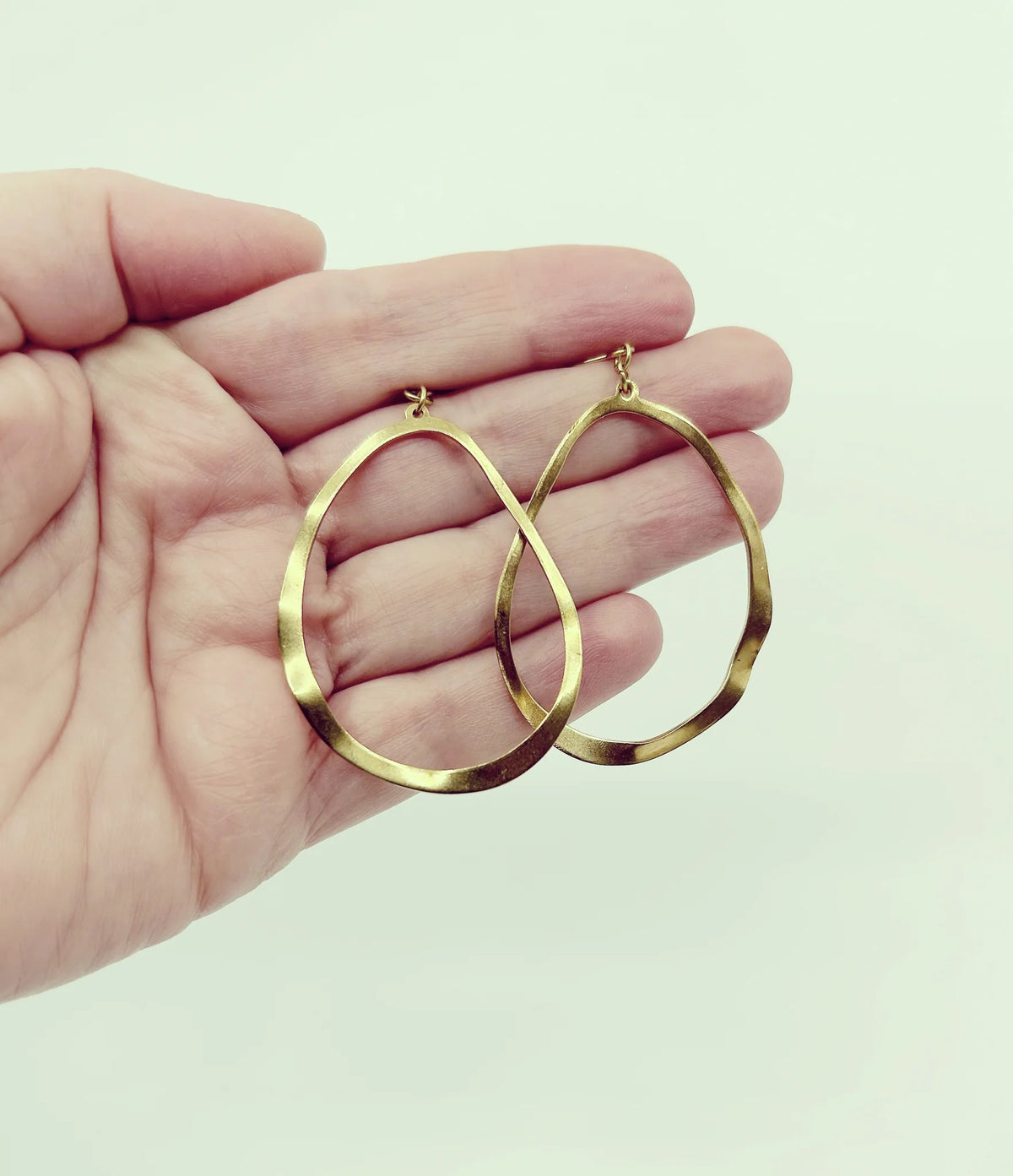 Boucles d'oreilles laiton | Kurr| Darlings of Denmark