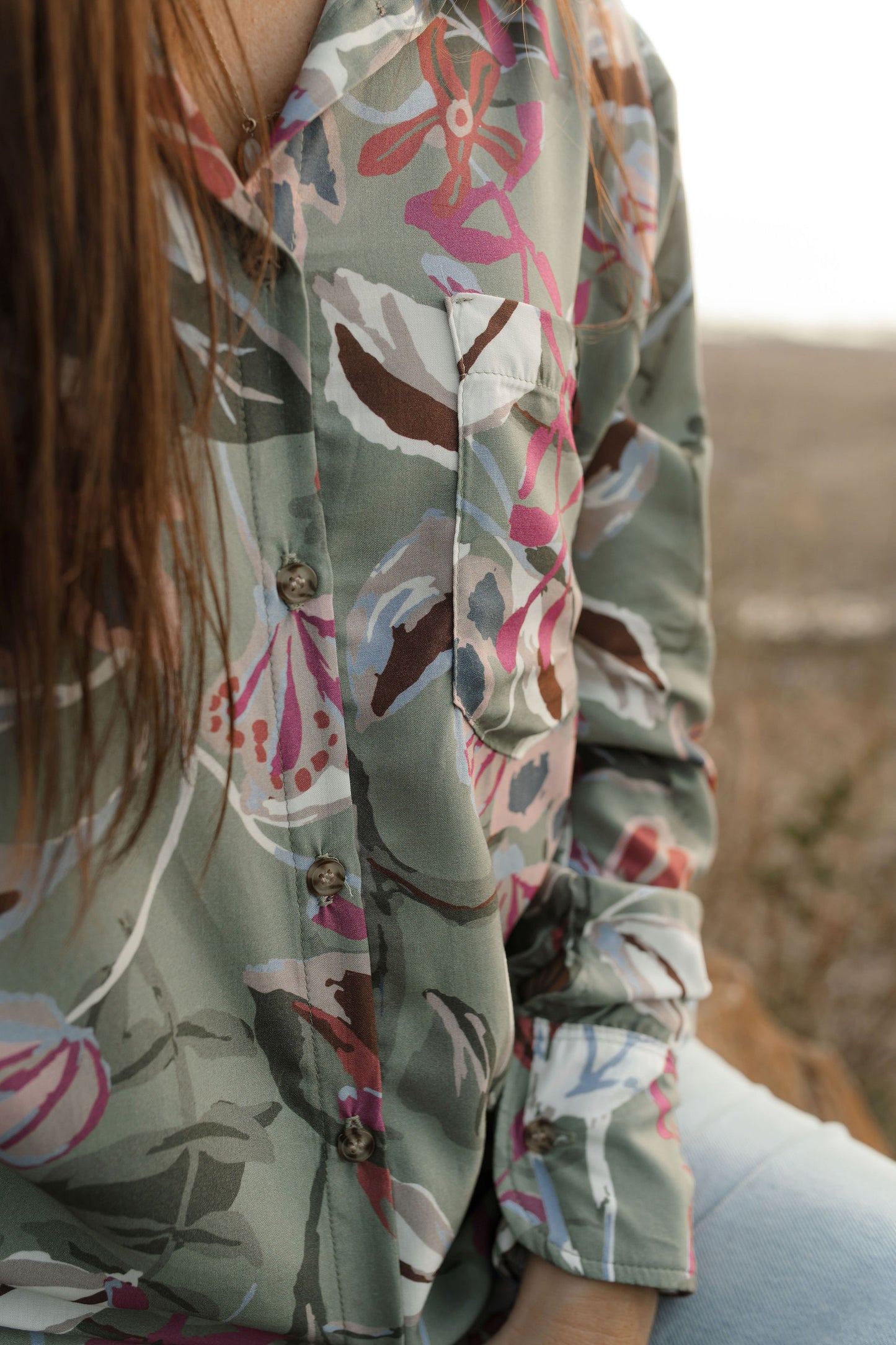 Chemise classique imprimée | Jackie | Louve