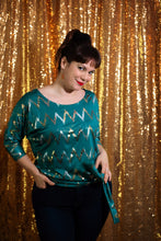 Charger l'image dans la galerie, Haut festif manches 3/4 et noeud au bas | Scarlett (Pinkmuchacha)