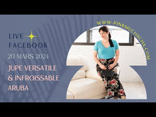 Charger et lire la vidéo dans la visionneuse de la Galerie, Jupe longue infroissable| Aruba (Pinkmuchacha)