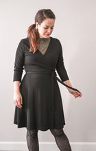 Charger l'image dans la galerie, Robe cache-coeur Graciane (Pinkmuchacha)