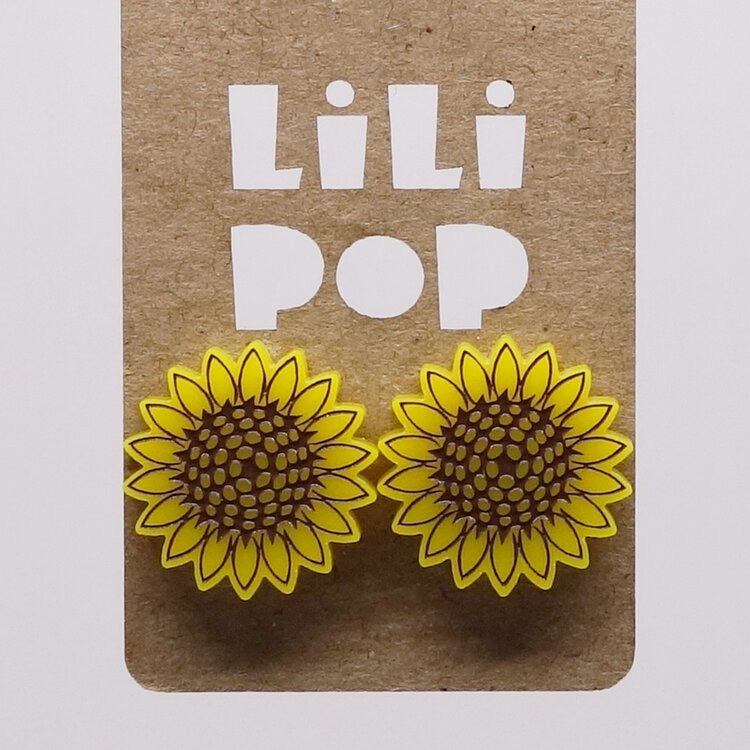 Bocles d'oreille Tournesol | Lili0913 | Créations Lilipop