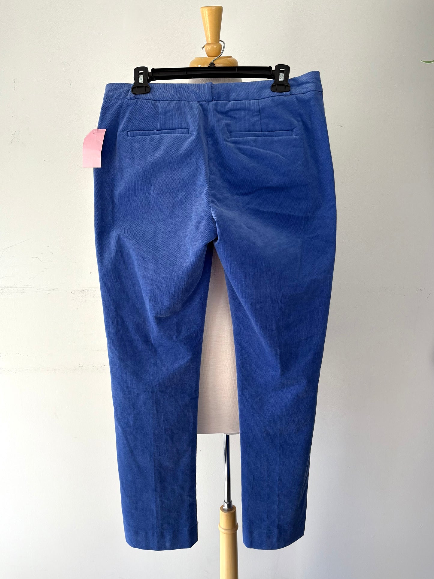 Pantalon velours cordé bleu | MNDUH-46 (6 ans taille basse)