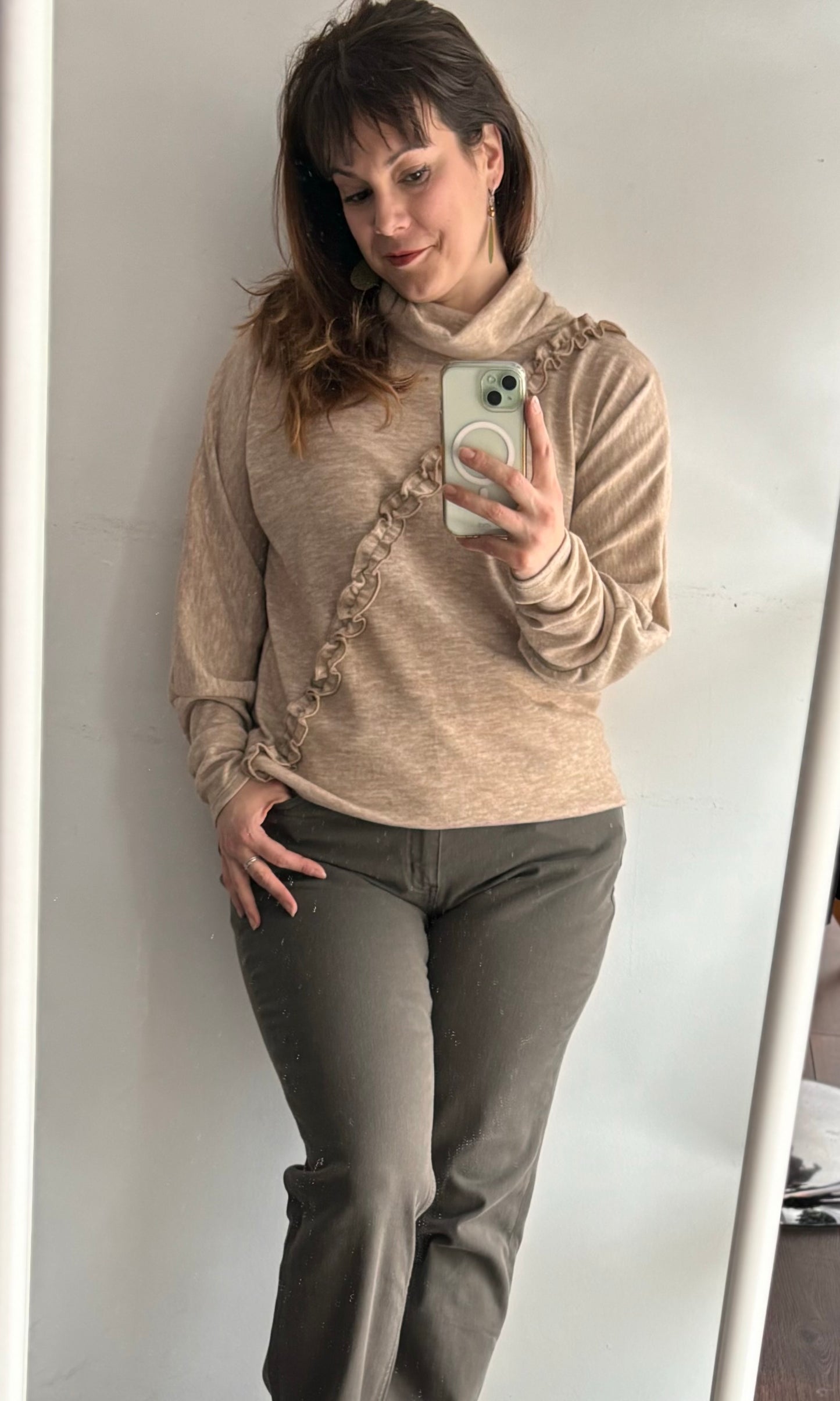 Chandail ample avec col | Liliane 2.0 (Pinkmuchacha)