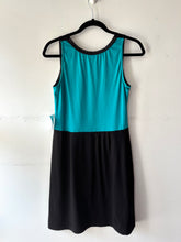 Charger l&#39;image dans la galerie, Robe aqua et noire| KPLO-13 (M fait petit)

