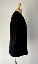 Charger l&#39;image dans la galerie, Veste kimono noire | SRIV-13 (M)
