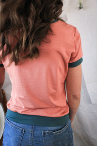 Chandail patchwork | Trinité rose (Elfik)