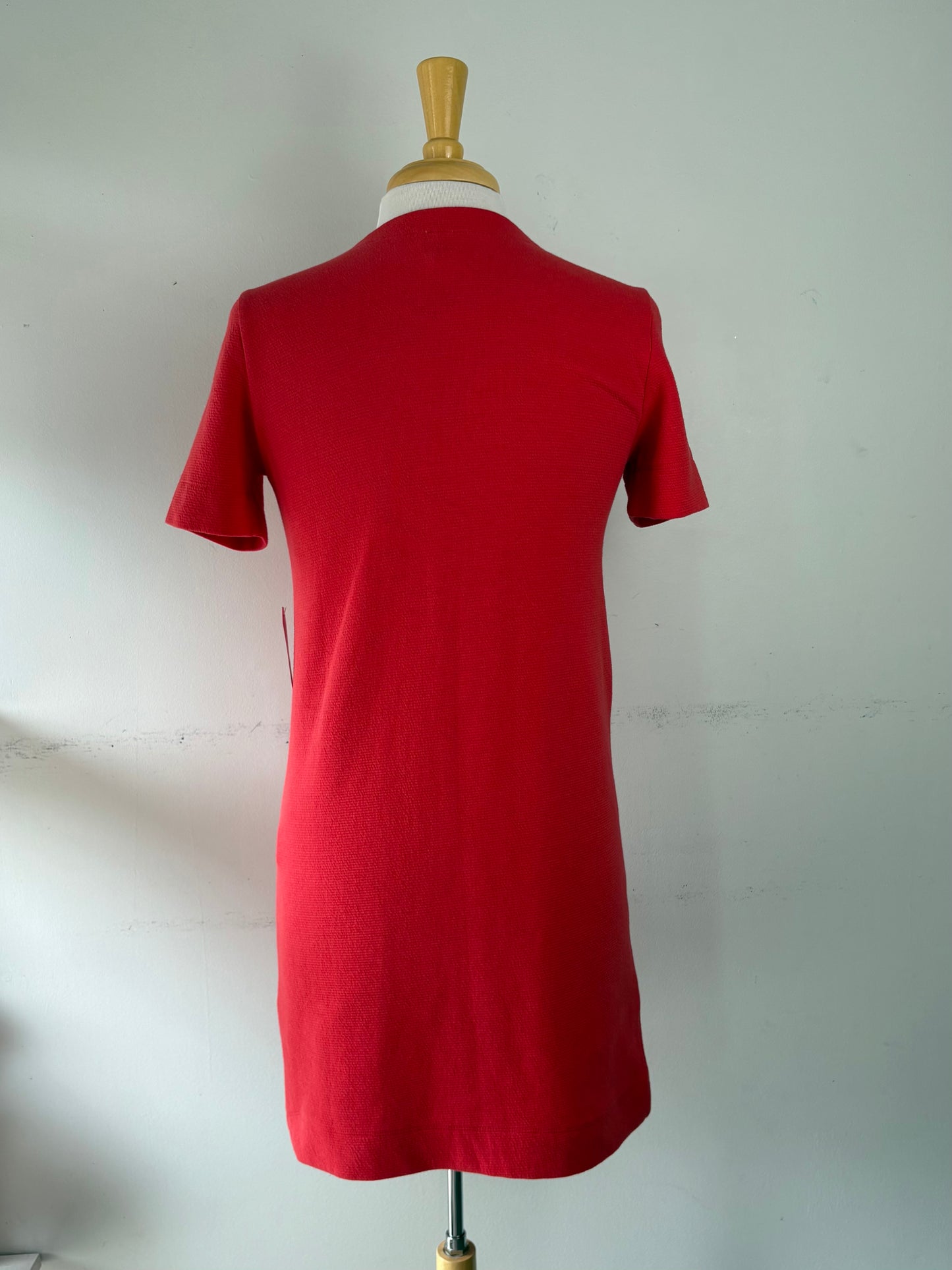 Robe corail, manche courte | MGIR-03 (XS)