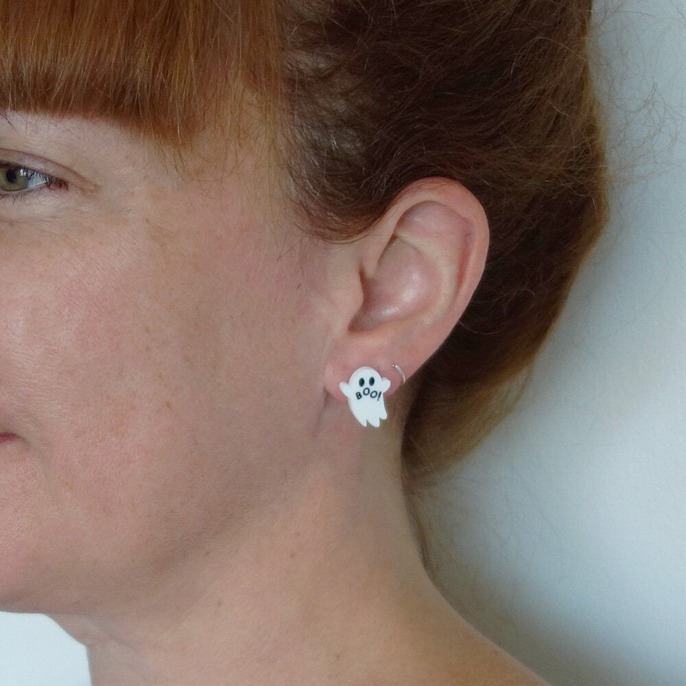 Boucles d'oreilles Fantôme| Lili0947| Créations Lilipop