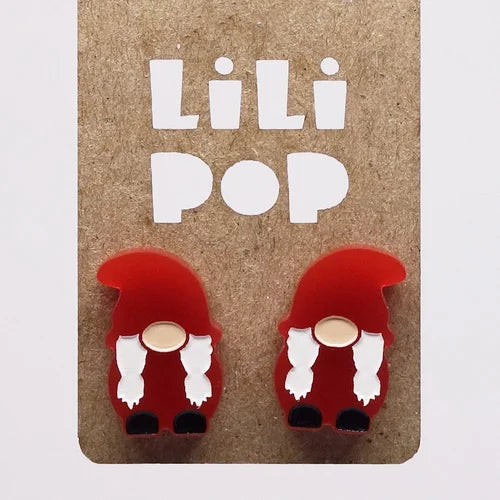 Boucles d'oreilles Gnome | Lili0959 |Créations Lilipop