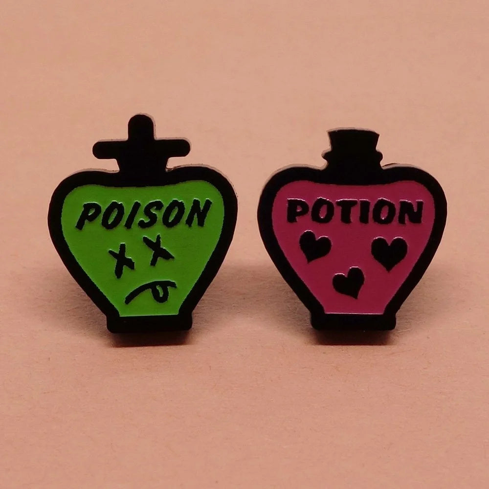 Boucles d'oreilles Potion/poison| Lili1081 | Créations Lilipop